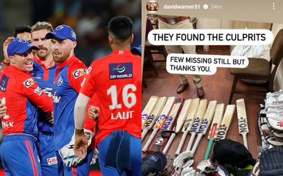 Delhi Capitals (DC) and David Warner. (Image Source: BCCI-IPL/Instagram)