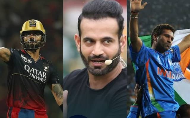 Virat Kohli Irfan Pathan Sachin Tendulkar (Photo Source: Twitter)