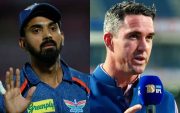 KL Rahul Kevin Petersen (Photo Source: Twitter)