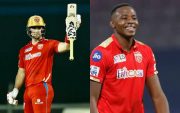 Kagiso Rabada Liam Livingstone (Photo Source: Twitter)