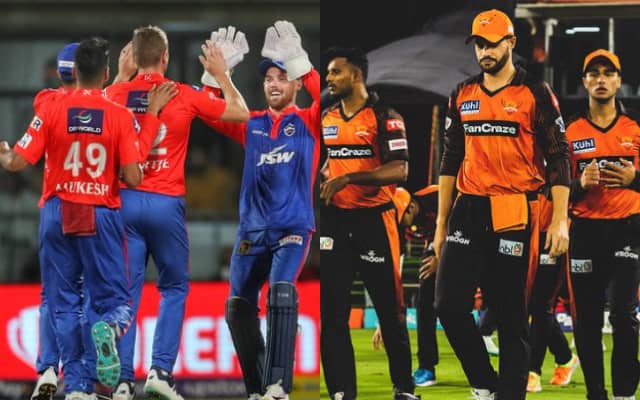 SRH vs DC (Photo Source: Twitter)