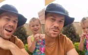 David Warner and His daughter Isla (Image Credit- Instagram)