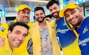 MS Dhoni Robin Utthappa Suresh Raina Ambati Raydu Ravindra Jadeja (Photo Source: Instagram)