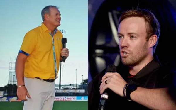 Tom Moody and AB de Villiers (Image Source: Twitter)