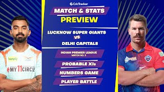 LSG vs DC | 3rd Match | IPL | Match Stats and Preview | CricTracker