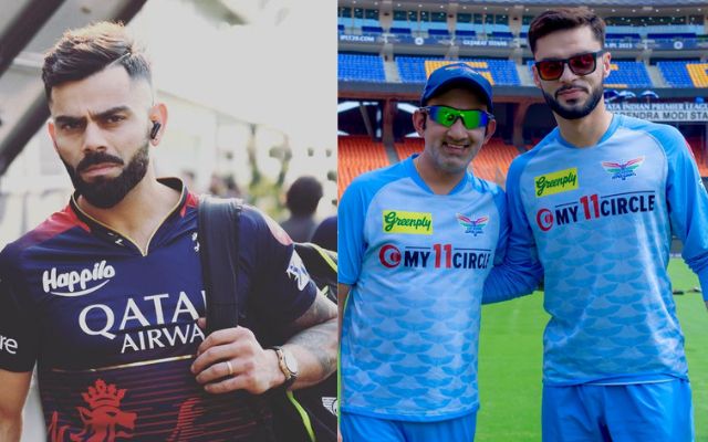 Virat, Naveen-ul-Haq And Gautam Gambhir (Image Credit- Instagram)