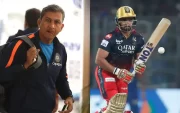 Sanjay Bangar And Mahipal Lomror (Photo Source: Twitter)