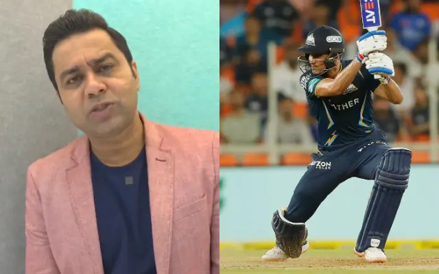 Aakash Chopra And Shubman Gill (Photo Source: Twitter)