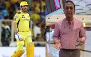 MS Dhoni and Sunil Gavaskar. (Image Source: BCCI-IPL/Instagram)