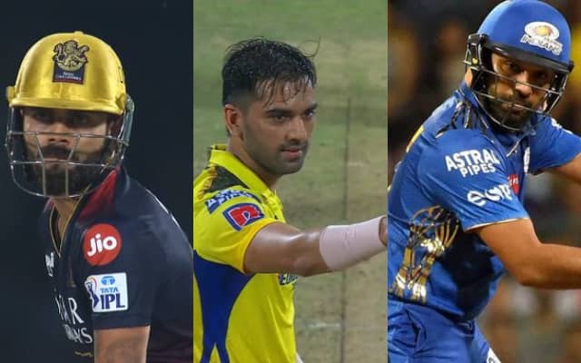 Virat Kohli Deepak Chahar Rohit Sharma (Photo Source: Twitter)