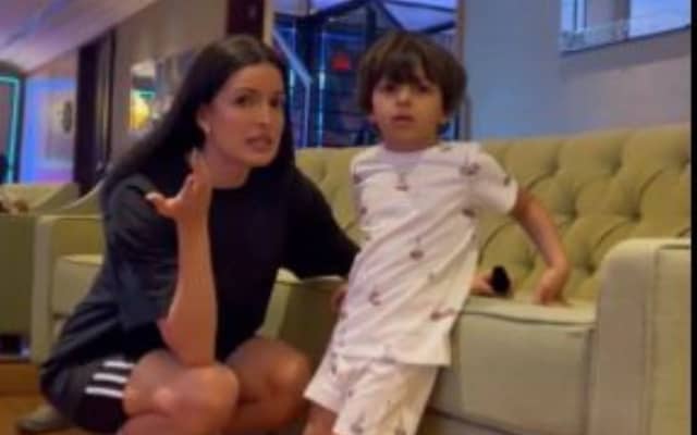 Junior Pandya wishes Hardik Pandya ahead of the GT-DC clash (Pic Source-Twitter)