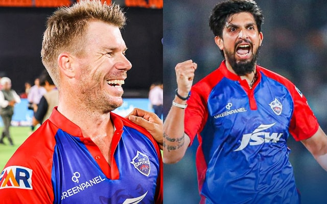 Ishant Sharma And David Warner (Photo Source: Twitter)