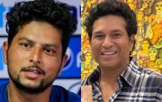 Kuldeep Yadav And Sachin Tendulkar (Photo Source: Twitter)