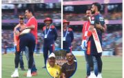 Virat Kohli Meets His Childhood Coach Rajkumar Sharma (Pic Source-Twitter)