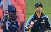 Wriddhiman Saha and Rahul Dravid (Pic Source-Twitter)