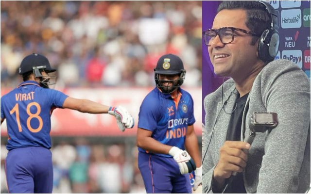 Virat Kohli, Rohit Sharma And Akash Chopra (Photo Source: Twitter)