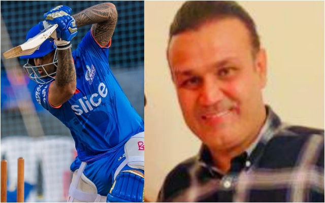 Suryakumar Yadav And Virender Sehwag (Photo Source: Twitter)