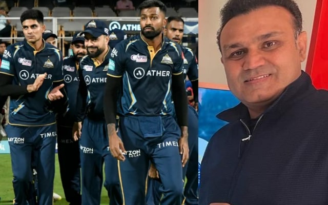 Rashid Khan And Virender Sehwag (Photo Source: Twitter)