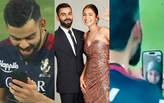 Virat Kohli and Anushka Sharma. (Image Source: Twitter)