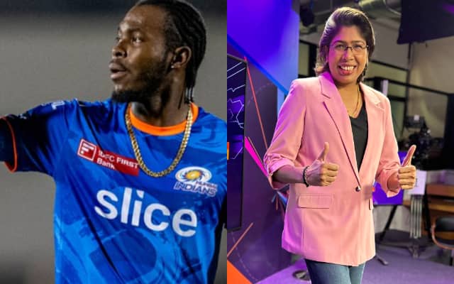 Jofra Archer Jhulan Goswami (Photo Source: Twitter)
