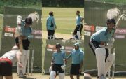 Yashasvi Jaiswal with Team India at Nets. (Image Source: ICC)