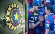 BCCI-KohlivsGambhir. (Image Source: Twitter)