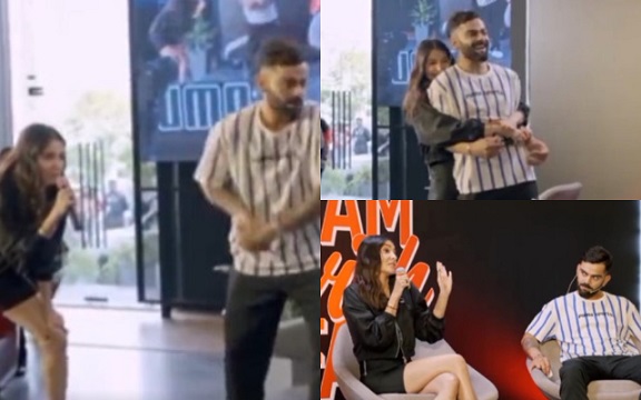 Virat Kohli and Anushka Sharma. (Image Source: Twitter)