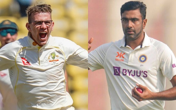 Todd Murphy and R Ashwin. (Image Source: Getty Images)