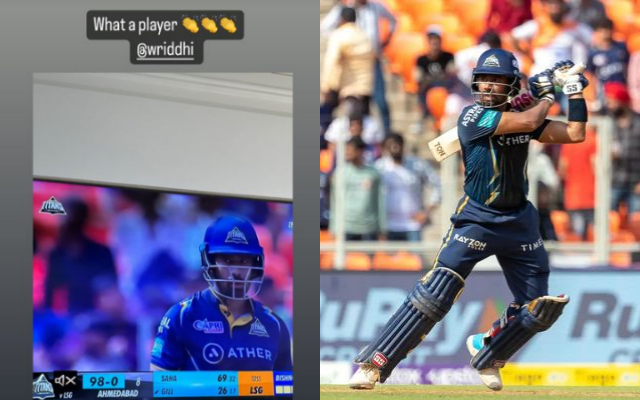Wriddhiman Saha (Image Credit- Twitter)