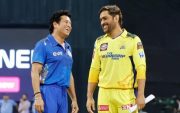 Sachin Tendulkar and MS Dhoni. (Image Source: BCCI-IPL)