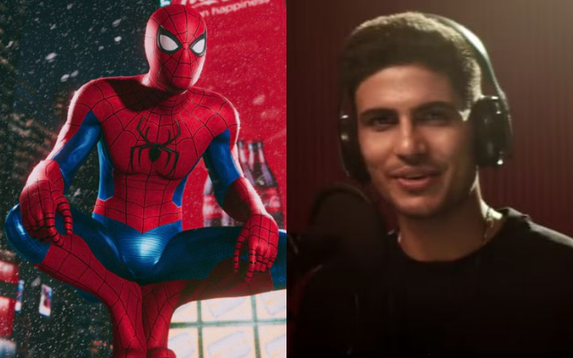 Spider-Man abd Shubman Gill (Image Credit- Twitter)