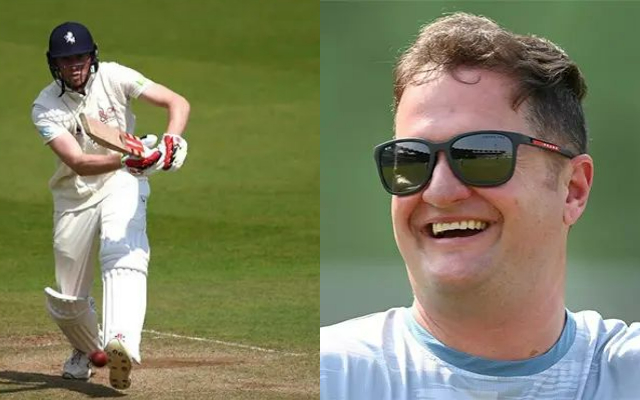 Zak Crawley and Rob Key (Image Credit- Twitter) 