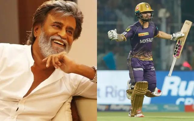 Rajinikanth and Rinku Singh (Image Credit- Twitter)