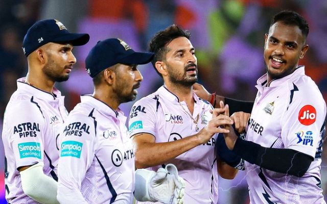 Gujarat Titans vs Sunrisers Hyderabad (Image Credit- Twitter)