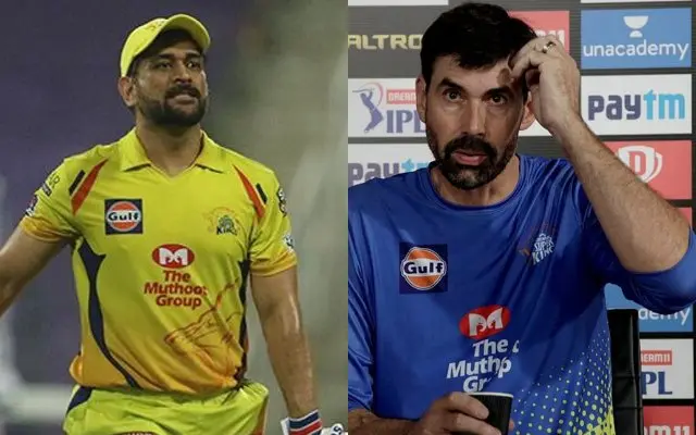 Stephen Fleming And MS Dhoni (Photo Source: Twitter)