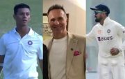 Yashasvi Jaiswal Michael Vaughan KL Rahul (Photo Source: Twitter)