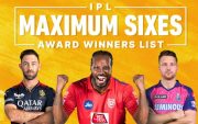 IPL Maximum Sixes Award Winners List