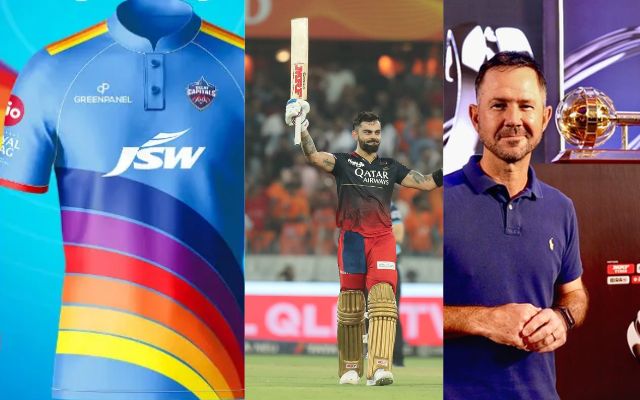 Delhi Capitals Virat Kohli Ricky Ponting (Photo Source: BCCI/IPL Twitter)