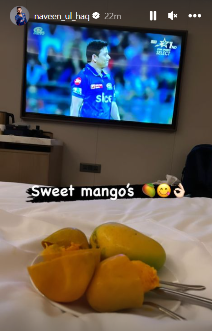 Naveen-ul-Haq Insta Story