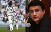 Sourav Ganguly And Ajinkya Rahane (Photo Source: Twitter)