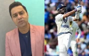 Aakash Chopra And Ajinkya Rahane (Photo Source: Twitter)