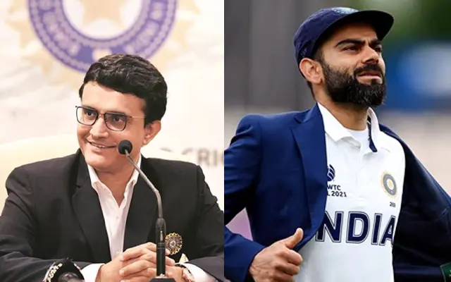 Sourav Ganguly And Virat Kohli (Photo Source: Twitter)