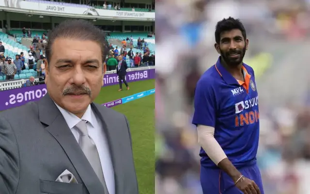 Jasprit Bumrah And Ravi Shastri (Photo Source: Twitter)