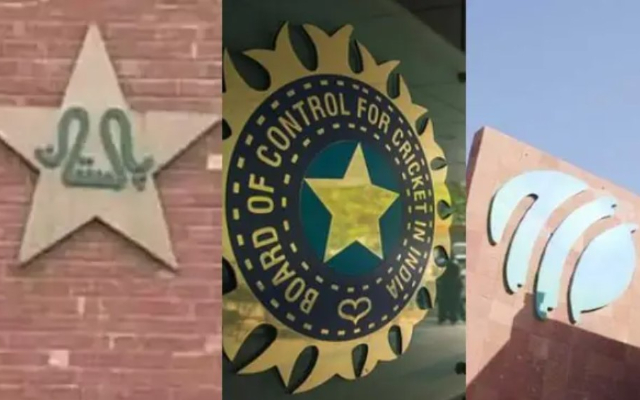 PCB, BCCI and ICC. (Image Source: Twitter)