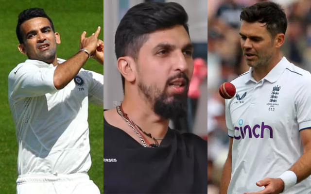 Zaheer Khan, Ishant Sharma and James Anderson. (Image Source: Getty Images/YouTube)