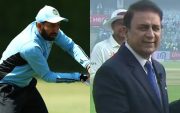 Sunil Gavaskar And Cheteshwar Pujara (Photo Source: Twitter)