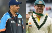 Rahul Dravid And David Warner (Photo Source: Twitter)