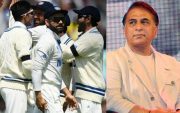 Sunil Gavaskar And Team India (Photo Source: Twitter)