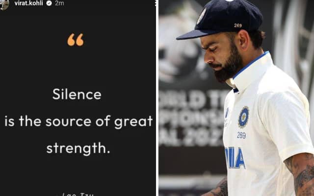 Virat Kohli Insta Story (Pic Story-Instagram)