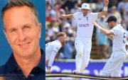 Michael Vaughan And Team India (Photo Source: Twitter)